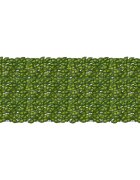 vidaXL Завеса за балкон с листа Зелен и жълт 200 x 75 cm