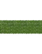 vidaXL Завеса за балкон с листа Зелен и жълт 400 x 100 cm