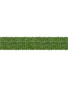 vidaXL Завеса за балкон с листа Зелен и жълт 500 x 75 cm