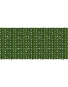 vidaXL Завеса за балкон с листа Зелено 400 x 150 cm Полиестер и тъкан