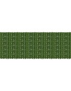 vidaXL Завеса за балкон с листа Зелено 500 x 150 cm Полиестер и тъкан