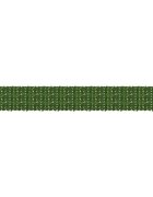 vidaXL Завеса за балкон с листа Зелено 600 x 75 cm Полиестер и тъкан