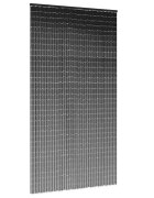 vidaXL Завеса за врата срещу насекоми Тъмно сиво 120x220 cm Бамбук