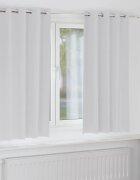 vidaXL Завеси за затъмняване с пръстени 2 бр. Светло Сиво 175 x 140 см