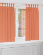 vidaXL Завеси за затъмняване с пръстени 2 бр. Теракота 175 x 140 см