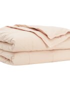 vidaXL Завивка 220 x 260 cm Всички сезони Капок Влакно Бежово
