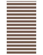 vidaXL Зебра щора кафява 130x200 см ширина на плата 1259 см полиестер