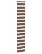 vidaXL Зебра щора кафява 40x200 см ширина на плата 359 см полиестер
