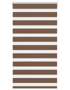 vidaXL Зеброва щора кафяв 90x150 см ширина на плата 859 cm полиестер