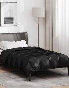 vidaXL Зимен юрган 135 x 220 см 450 gsm Черно