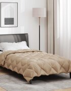vidaXL Зимен юрган 135 x 220 см 450 гсм Микрофибър (100% полиестер)