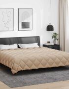 vidaXL Зимен юрган 200 x 220 cm 450 гсм Микрофибър (100% полиестер)