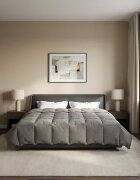 vidaXL Зимен юрган 200 x 220 cm Зима Микрофибър (100% полиестер)