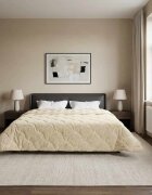 vidaXL Зимен юрган 200 x 240 cm Зима Крем Дишащo