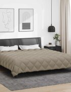 vidaXL Зимен юрган 220 x 240 cm 450 гсм Микрофибър (100% полиестер)