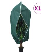 vidaXL Зимни покривала за растения с цип 10 бр 70 г/м² 393x35 м