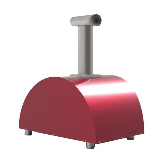 Alfa Фурна за пица на дърва Moderno 2 Pizze Red -