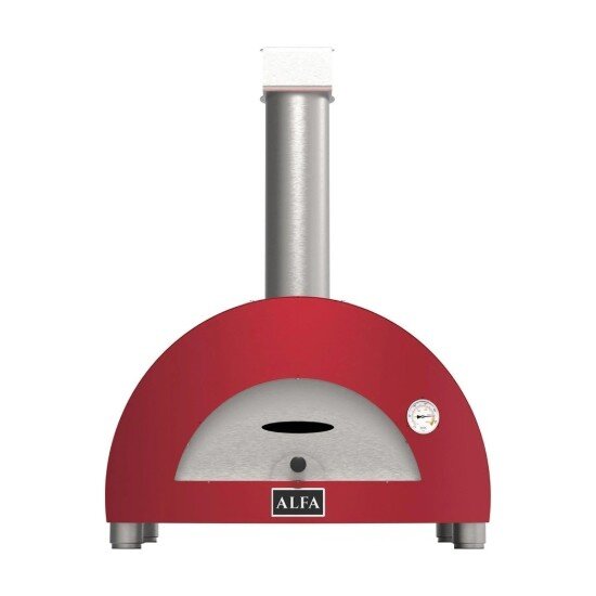 Alfa Пещ за пица на дърва Moderno 1 Pizze червена -