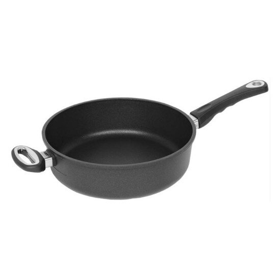 AMT Gastroguss Дълбок тиган алуминиев 28 см индукционен с 2 дръжки - AMT Gastrogu