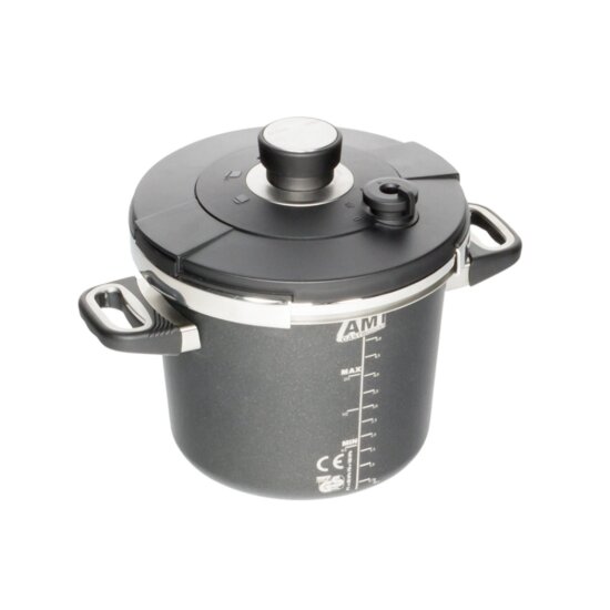 AMT Gastroguss Тенджера под налягане алуминий 22 см/ 4.5 L индукция - AMT Гастрогъ