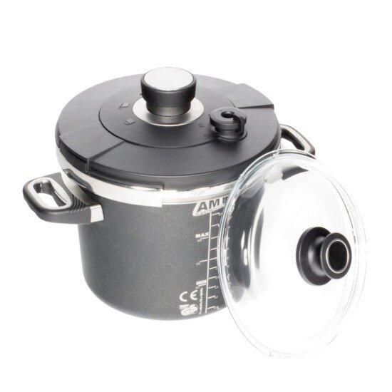 AMT Gastroguss Тенджера под налягане алуминий 24 см/5.5 L индукция - AMT Гастрогъс