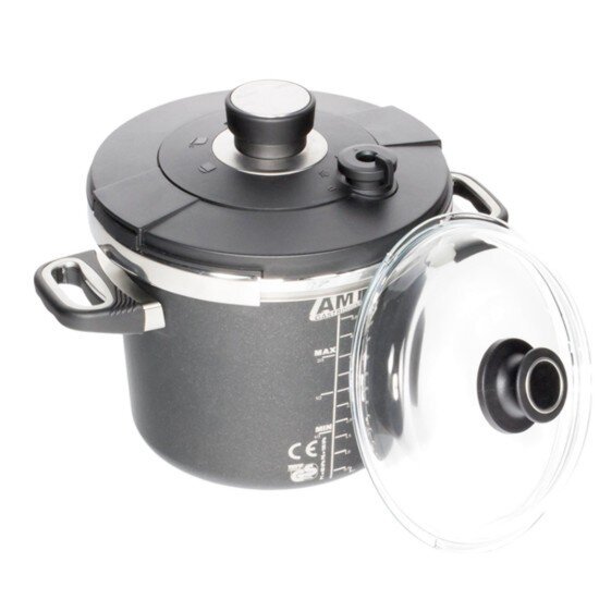 AMT Gastroguss Тенджера под налягане алуминий 24 см/7 L индукция -
