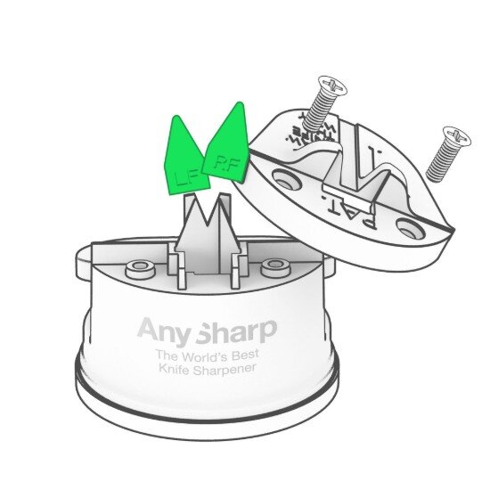 AnySharp Резервни остриета за острилка -