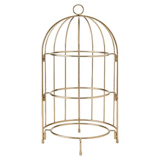 Artesa 3-етажна стойка за торта метална 22 x 22 x 42 см Copper -