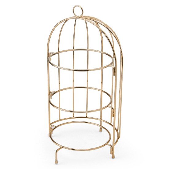 Artesa 3-етажна стойка за торта метална 22 x 22 x 42 см Copper -