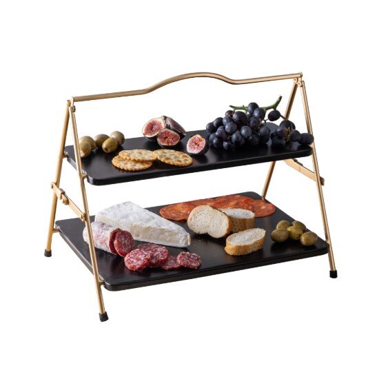 Artesa Двуетажна метална поставка за сервиране 395 x 26 x 345 см -