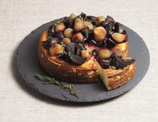 Artesa Кръгла чиния Lazy Susan 35 см шисти -