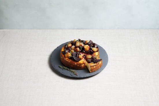 Artesa Кръгла чиния Lazy Susan 35 см шисти -