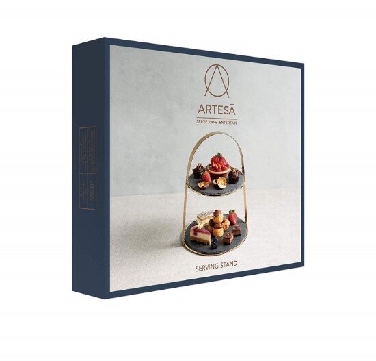 Artesa Многоетажна плато 25 / 29.5 см шисти -