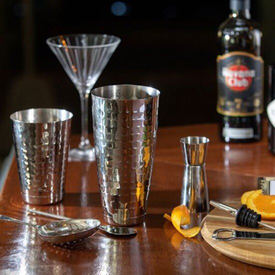 BarCraft Комплект за приготвяне на коктейли неръждаема стомана 8 части – BarC