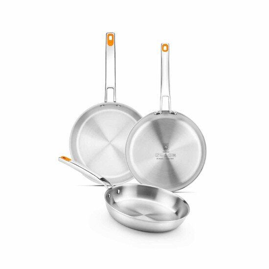 BRA Тиган неръждаема стомана 24 см "Efficient Inox" -