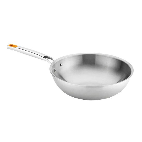 BRA Уок тиган неръждаема стомана 28 см "Efficient Inox" -
