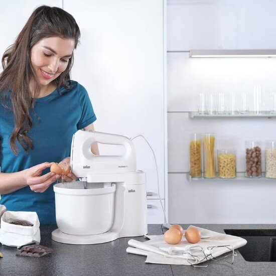 Braun Ръчен миксер с купа 400 W 3 L 4 скорости -