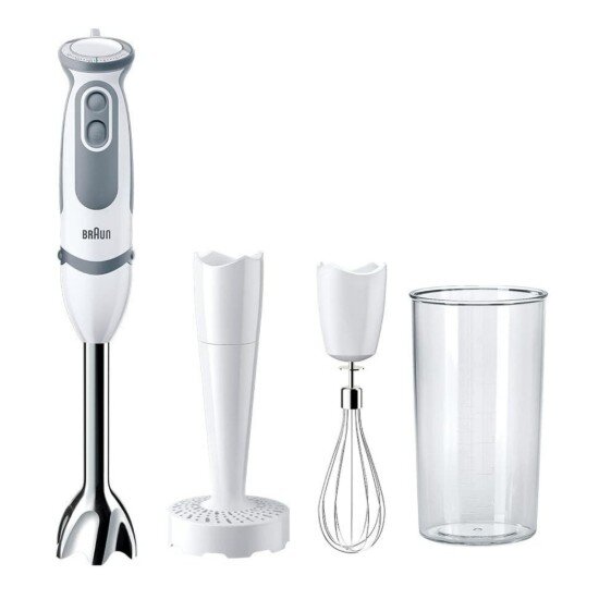 Braun Ръчен пасатор MQ5207WH 1000W "MultiQuick 5 Vario" бял -