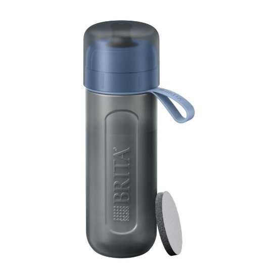 Brita Бутилка за филтриране на вода Active модел 600 ml (тъмносинь)