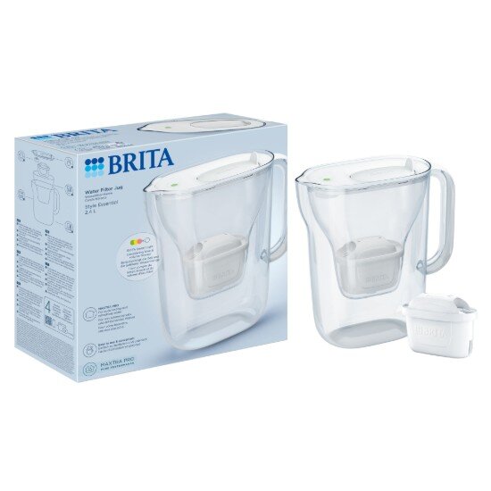 Brita Филтърна чаша Style Essential Maxtra Pro 2.4 л (бяла)