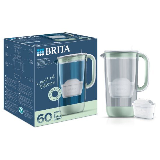 Brita Филтърна кана издание за 60-годишнината изработена от стъкло 2.5 л