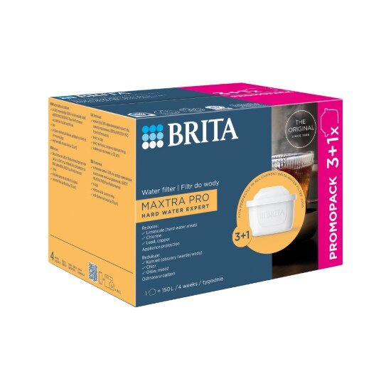 Brita Комплект 3+1 филтри Maxtra PRO Hard Water Expert
