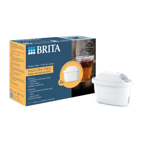Brita Комплект от 2 филтри Maxtra PRO Hard Water Expert