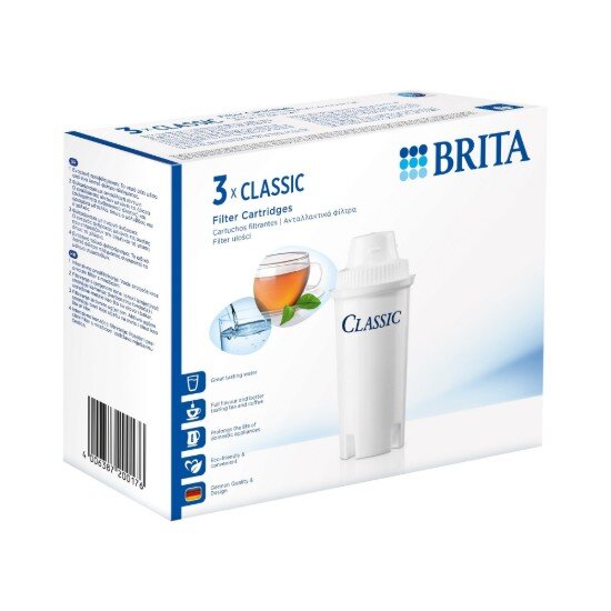 Brita Комплект от 3 филтъра Classic