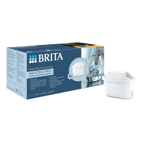 Brita Комплект от 6 филтъра MAXTRA PRO Pure Performance