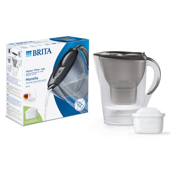 Brita Marella 2.4 L Maxtra PRO (сива) филтърна кана