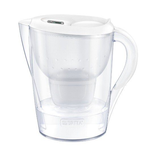 Brita Marella XL 3.5 L стартов пакет + 3 филтъра Maxtra PRO (бял)