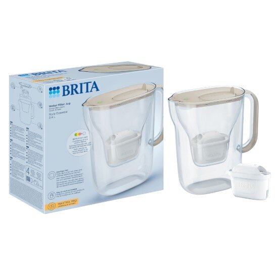 Brita Style Essential филтрираща кана 2.4 л Maxtra Pro Limescale Exper
