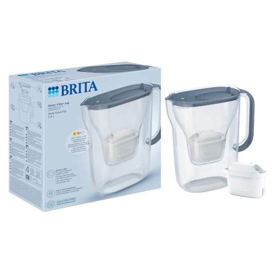 Brita Style Essential кана за филтриране 2.4 л Maxtra Pro Water (камен