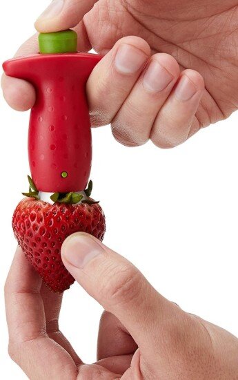 Chef'n Уред за премахване на дръжките на ягоди неръждаема стомана "StemGem"
